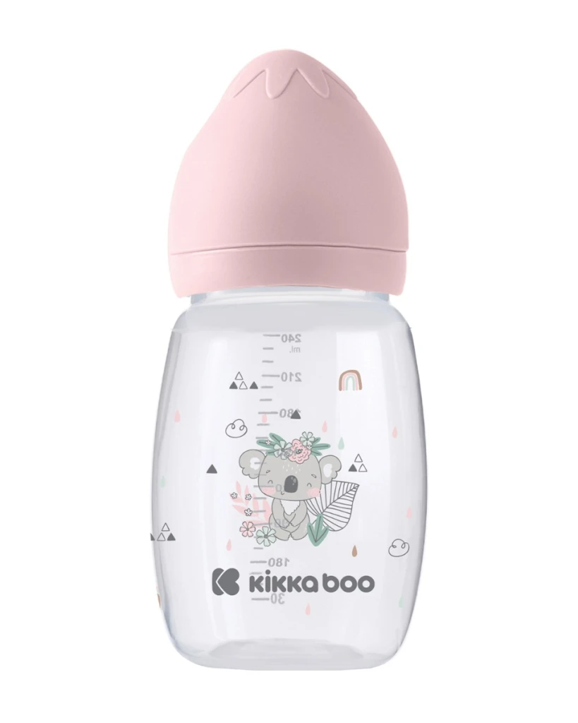 KIKKA BOO BOCA ZA HRANJENJE 260ML,SAVANNA PINK