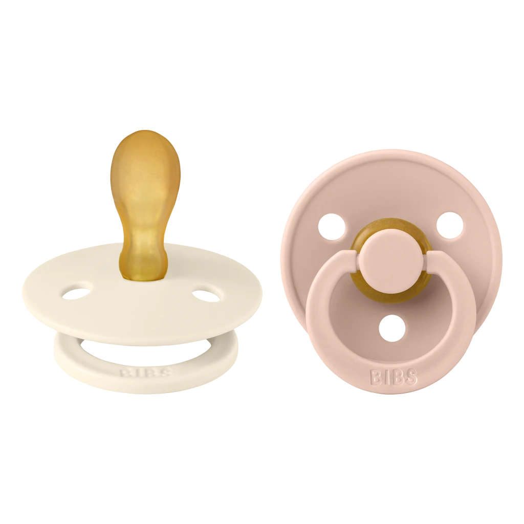 BIBS SIMETRIČNA IVORY&BLUSH,VEL.2