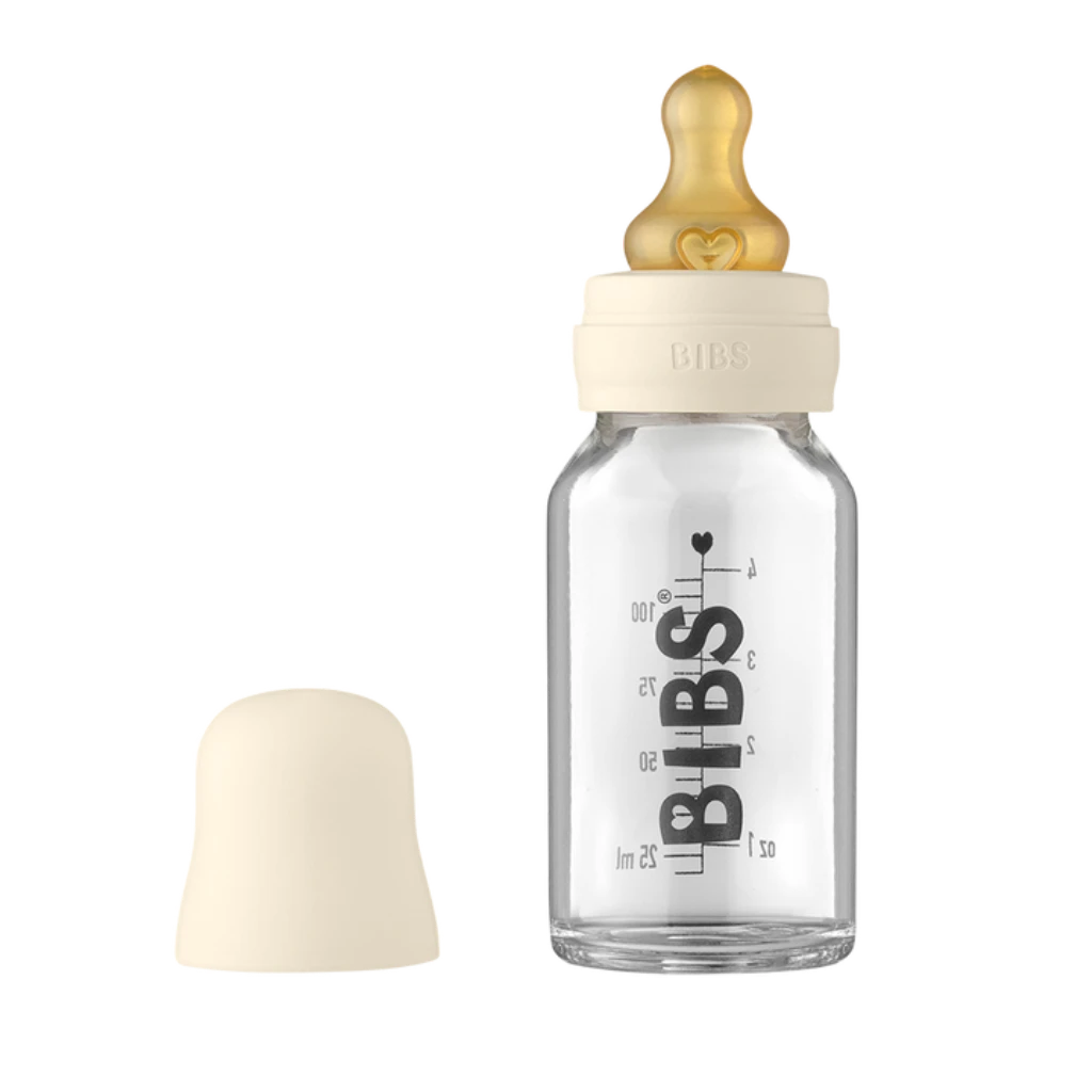 BIBS STAKLENA BOCA KOMPLETAN SET LATEX 110ML,IVORY