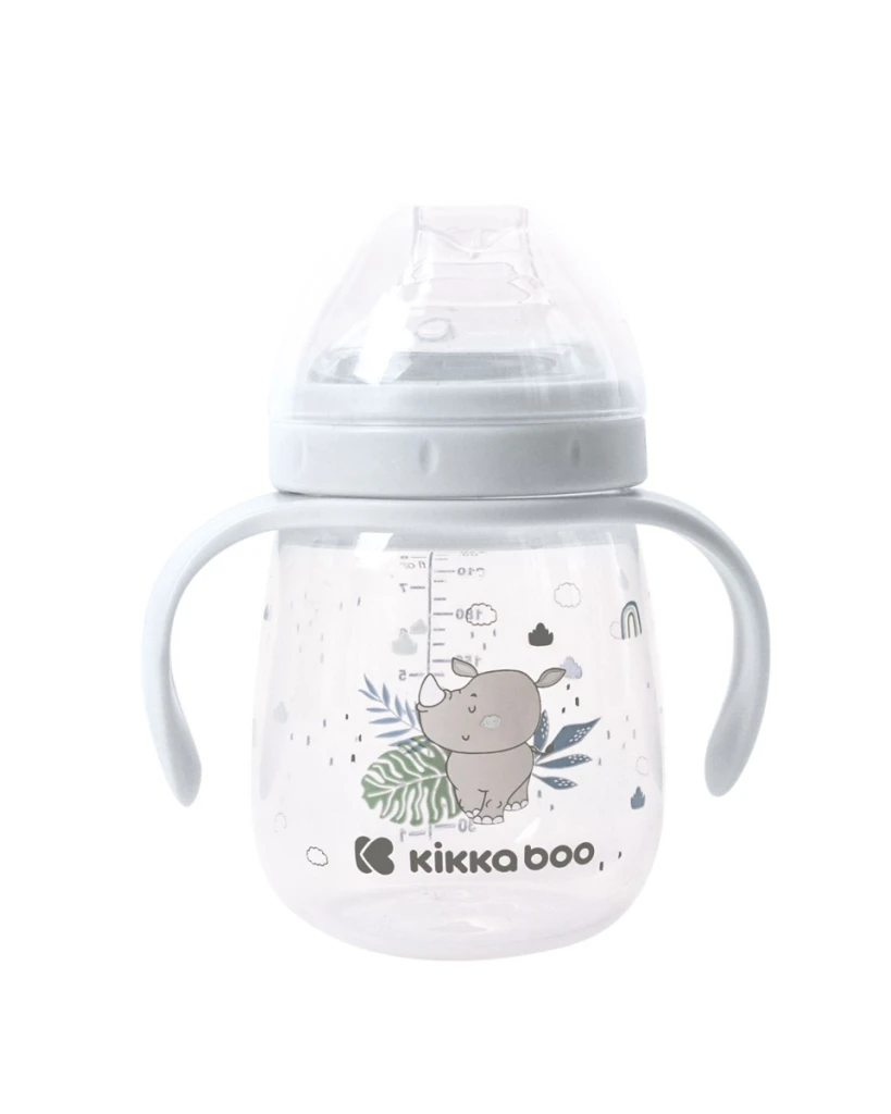 KIKKA BOO ŠALICA SA SILIK.GRLOM 240ML SAVANNA BLUE