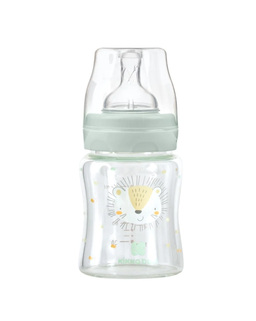 KIKKA BOO STAKLENA BOCA 120ML JUNGLE KING MINT