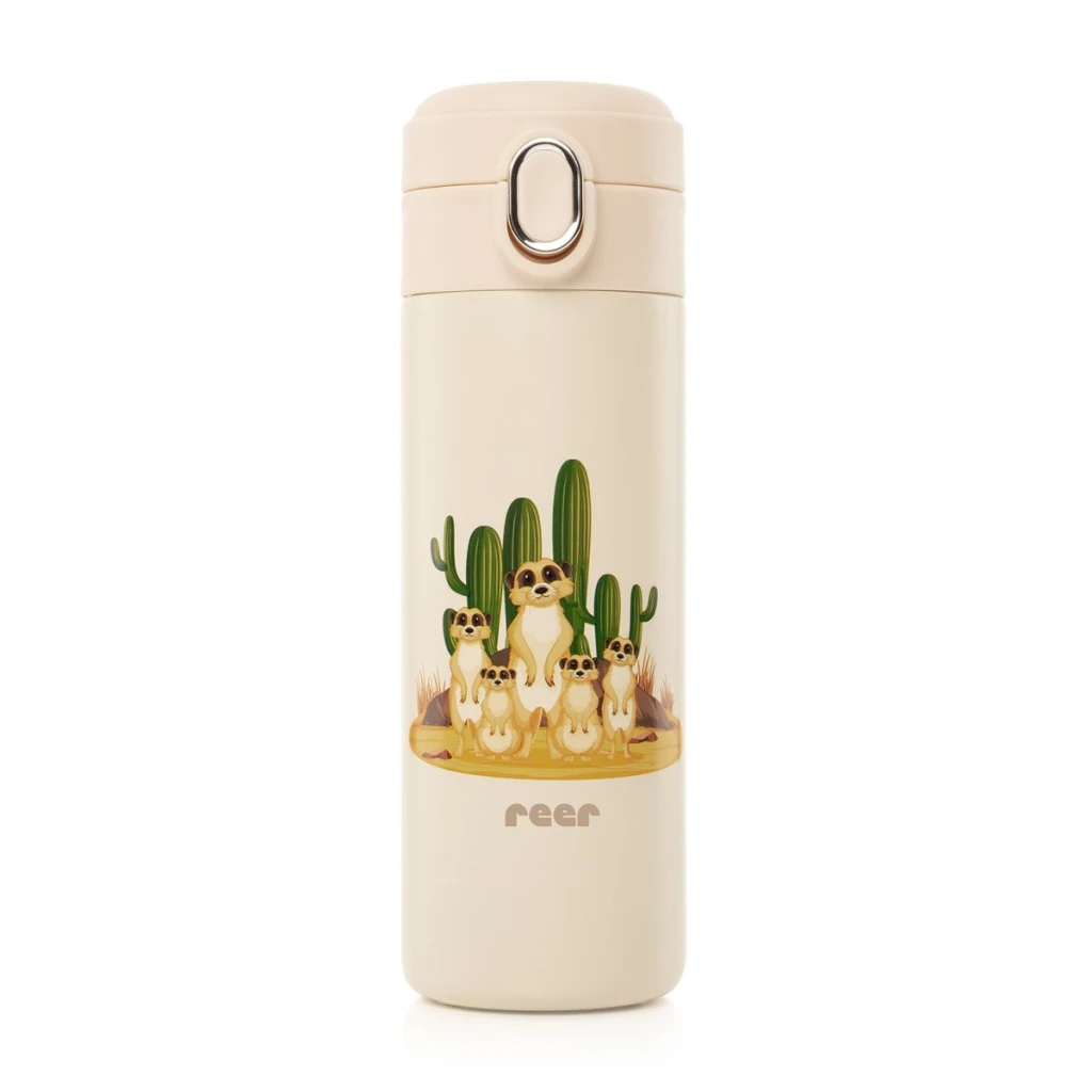 REER DJEČJA BOCA SA SLAMKOM 350ML CREAM WHITE