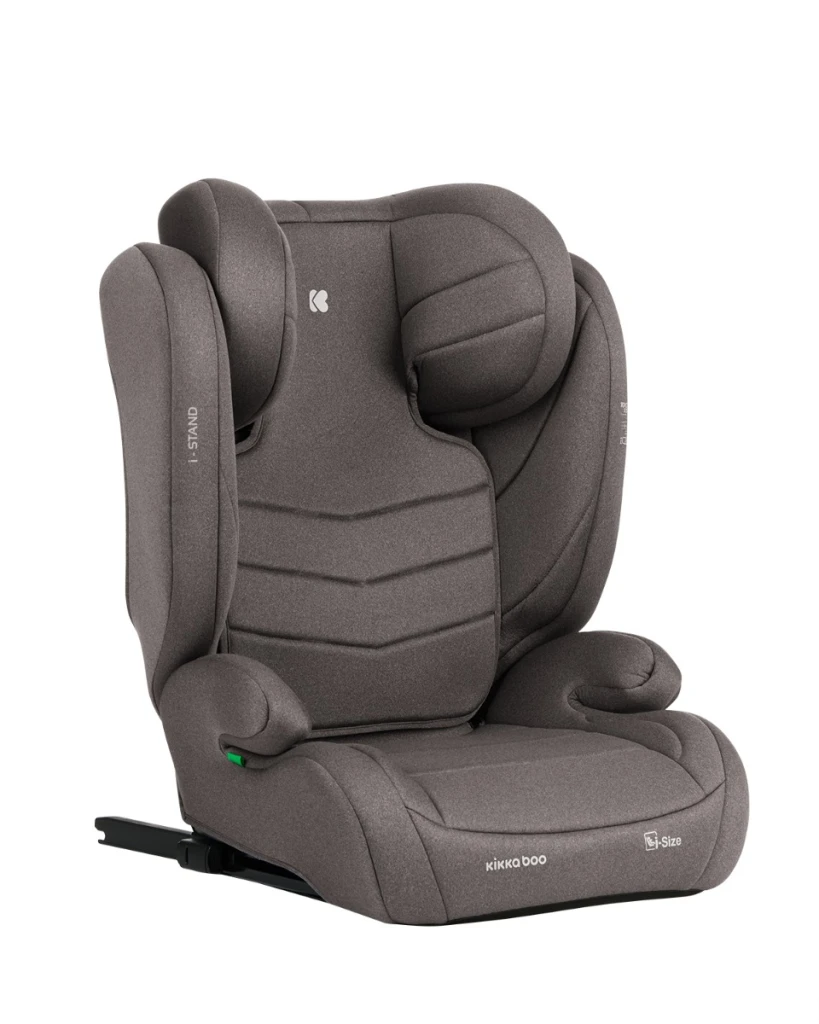 KIKKA BOO AUTOSJEDALICA 100-150CM I-STAND I-SIZE,BROWN