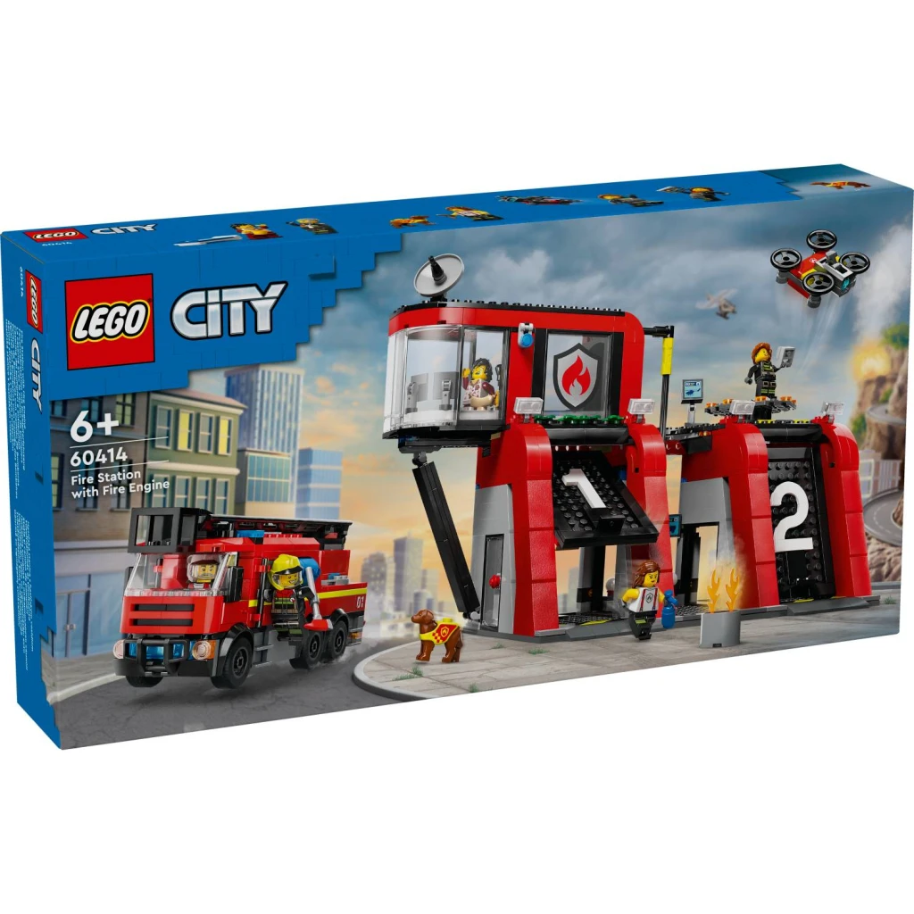 LEGO 60414 VATROGASNA STANICA SA KAMIONOM