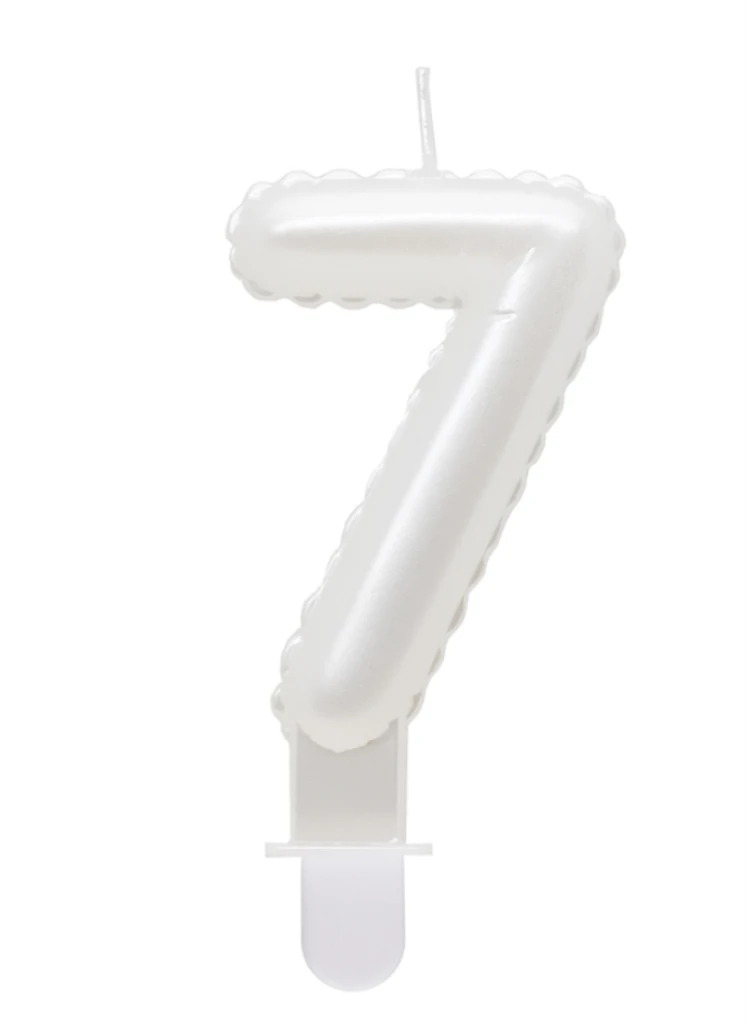 SVIJEĆA BISERNO BIJELA BR.7,7CM TŠ.