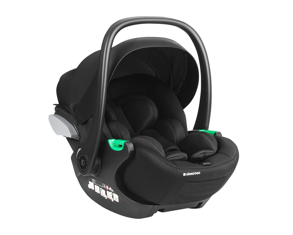KIKKA BOO I-TRAIL I-SIZE, 40-87CM ,BLACK-KARA,THEA,TIFFANY, NAYA