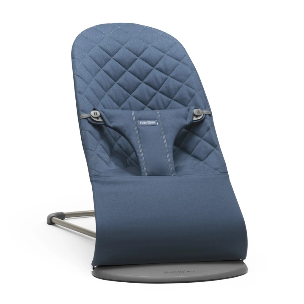 BABYBJORN BLISS WOVEN CLASSIC QUILT LEŽALJKA, MIDNIGHT BLUE