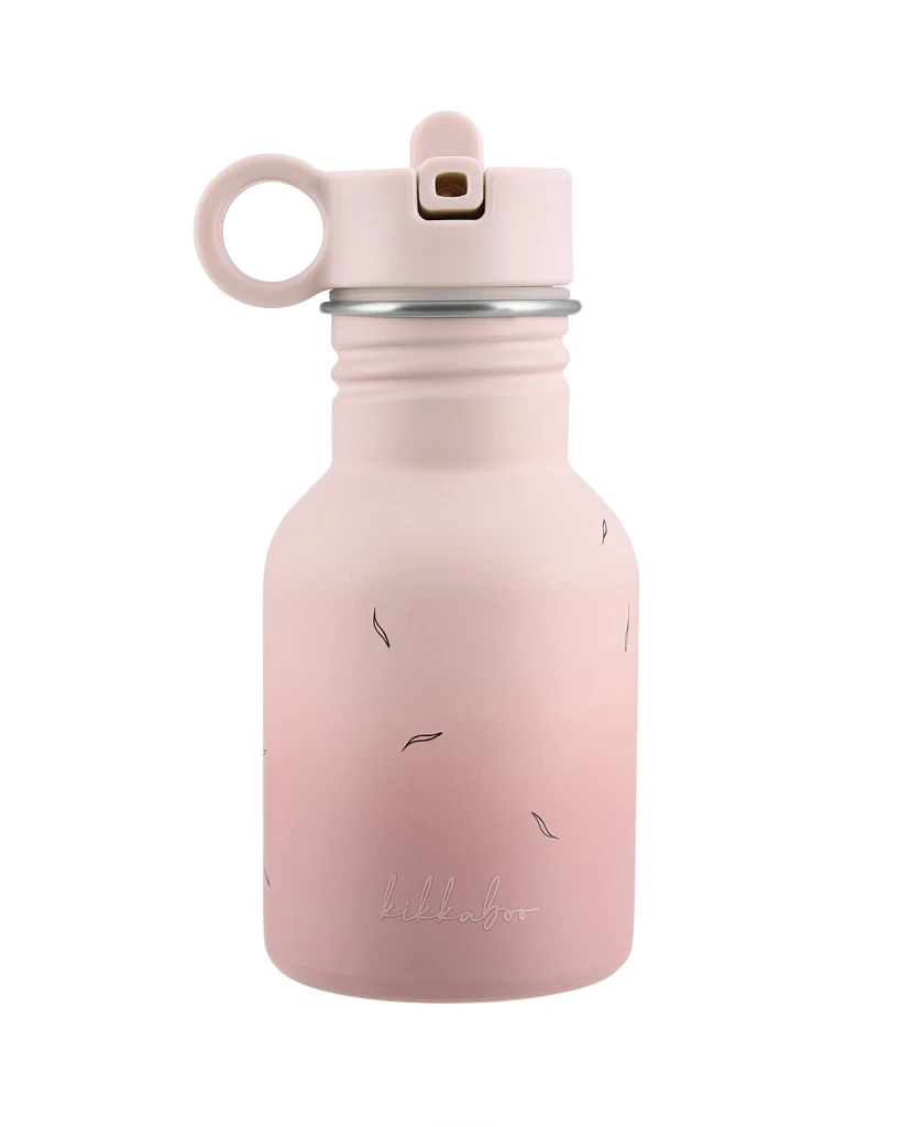 KIKKA BOO BOČICA SA SLAMKOM FLORA 350ML, BLUSH