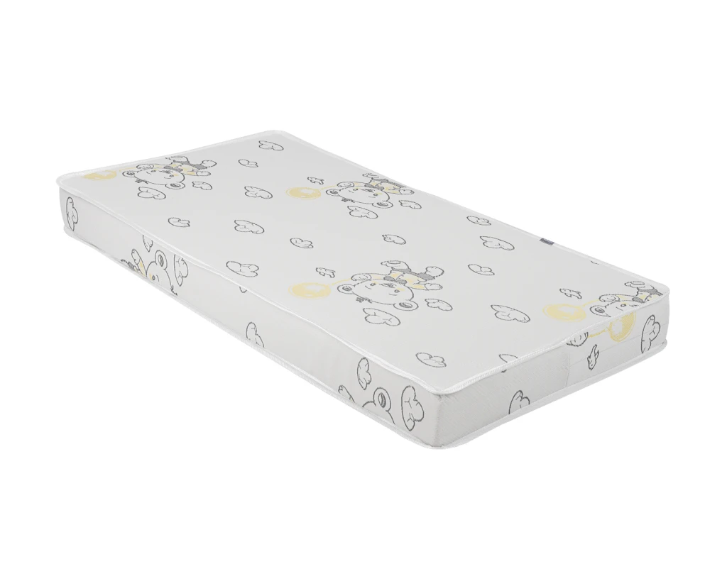 KIKKA BOO MADRAC MEMORY COMFORT 60X120X12CM,BEAR GREY