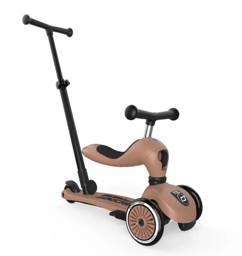 SCOOT AND RIDE HIGHWAYKICK 1 PUSH AND GO MOCHA